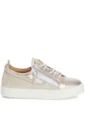 Giuseppe Zanotti Nicki low-top leather sneakers - Gold