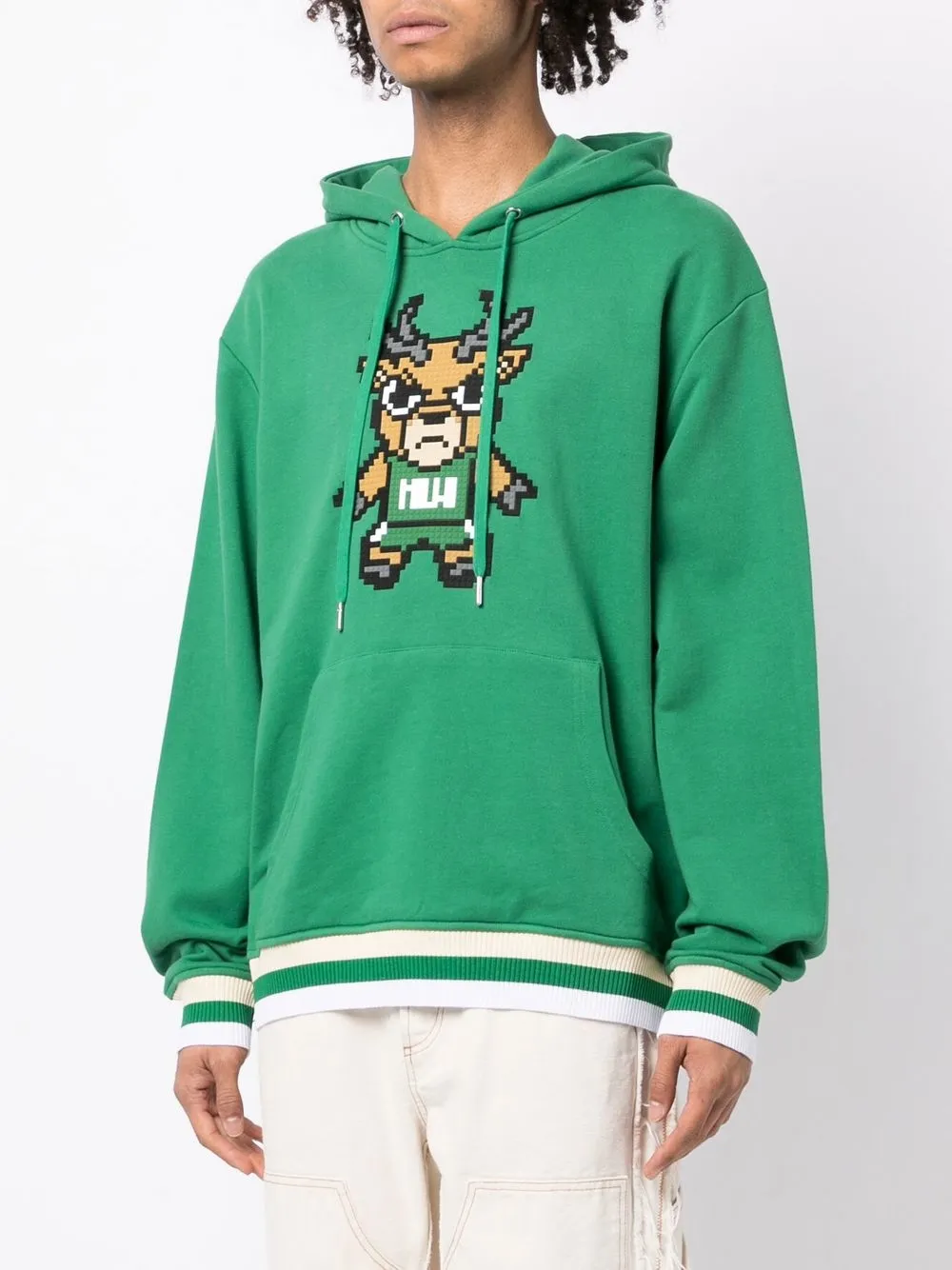 Mostly Heard Rarely Seen 8-bit Milwaukee Graphic Hoodie In Grün