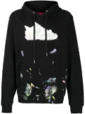 Mostly Heard Rarely Seen 8-Bit logo drawstring hoodie - Black