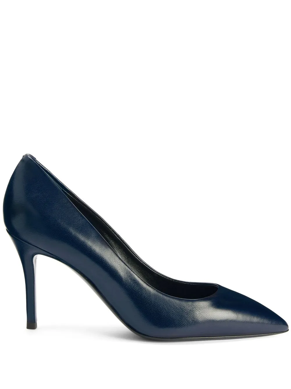 

Giuseppe Zanotti Lucrezia point-toe leather pumps - Blue