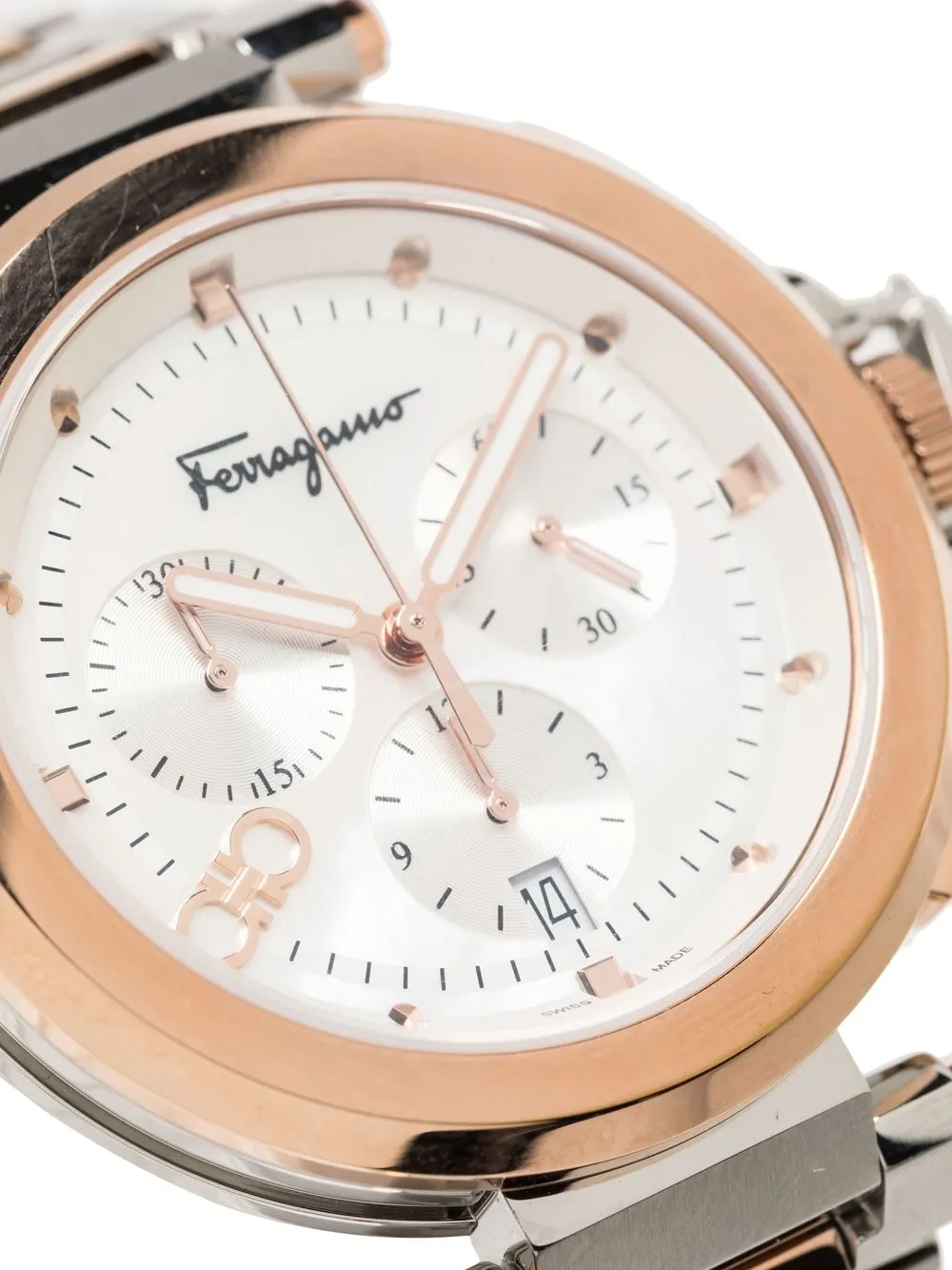 Ferragamo Legacy 40mm In Weiss