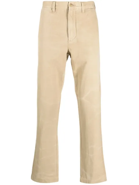 Polo Ralph Lauren logo-patch chino trousers