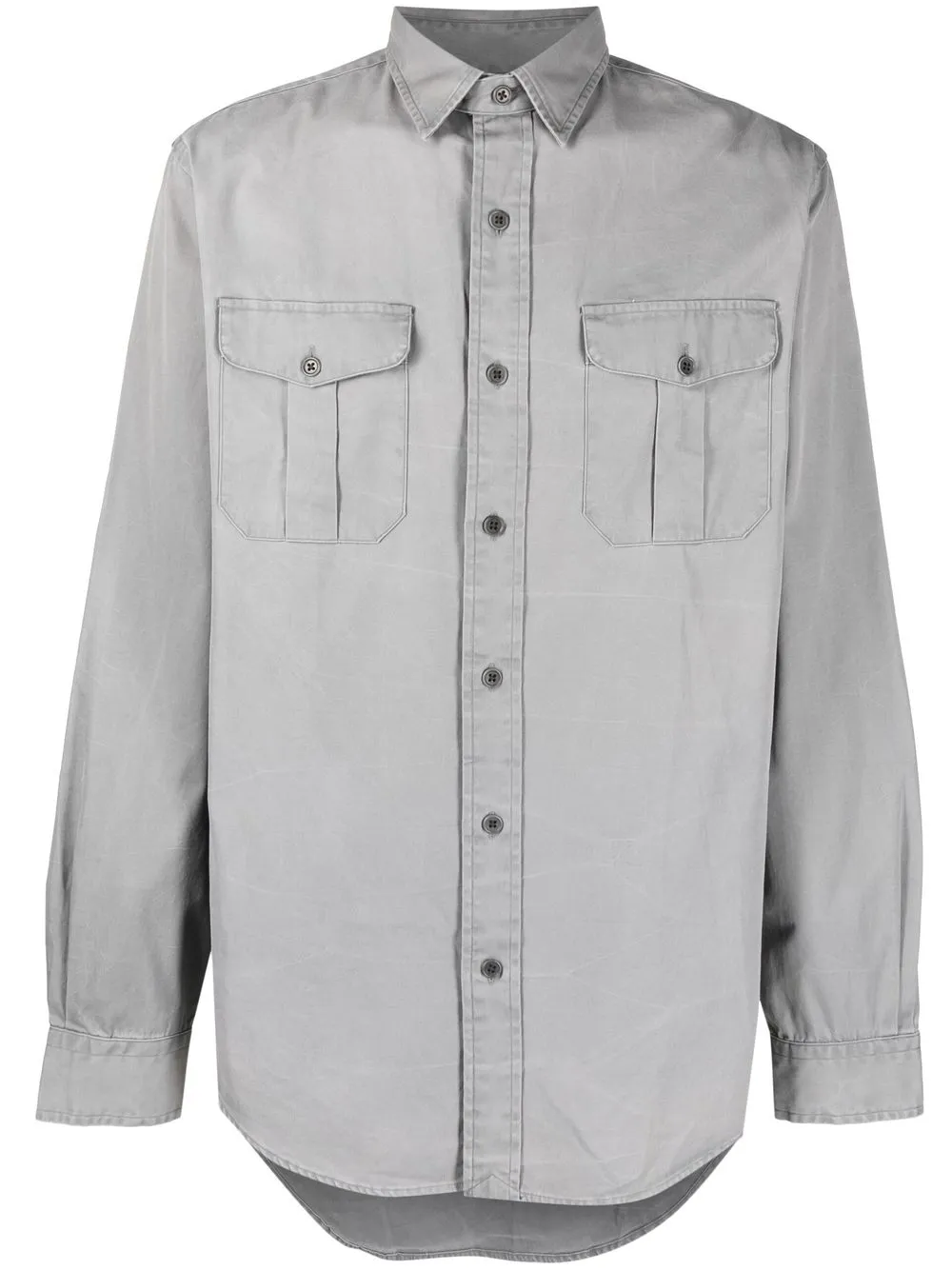 

Polo Ralph Lauren camisa manga larga - Gris