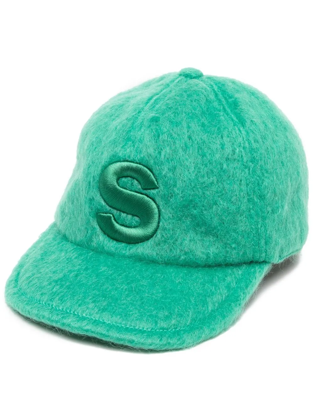 

sacai gorra con logo bordado - Verde