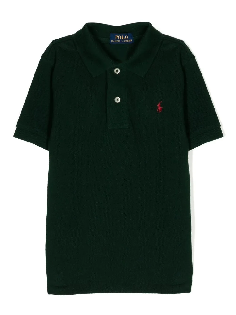 

Ralph Lauren Kids playera tipo polo con logo bordado - Verde