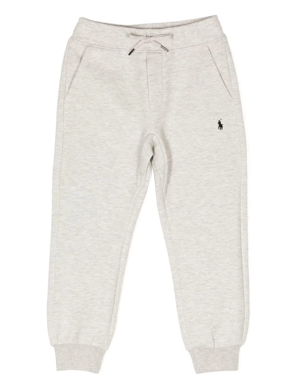 

Ralph Lauren Kids embroidered-pony track pants - Grey