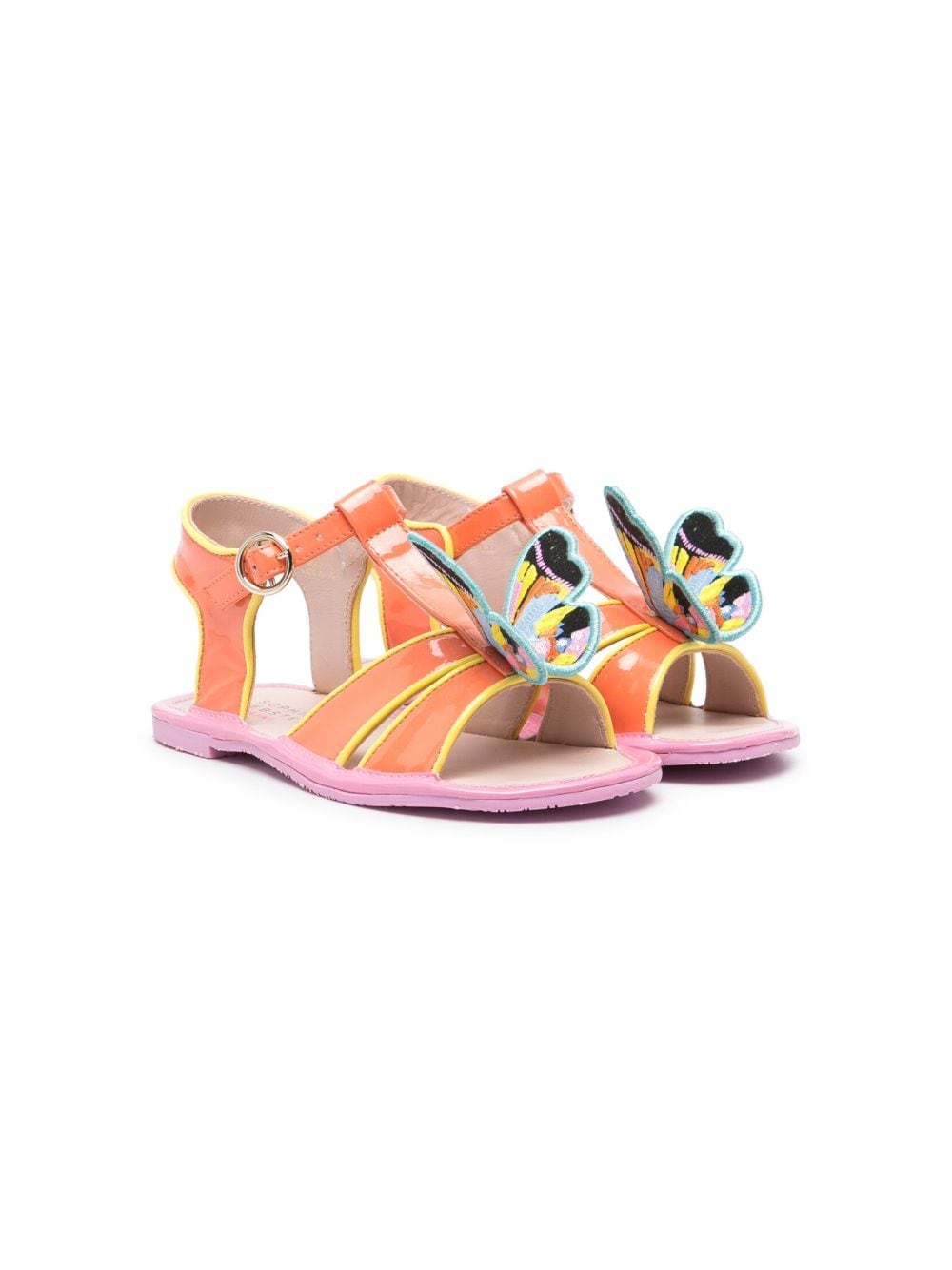 Sophia Webster Mini butterfly-embellished Sandals - Farfetch