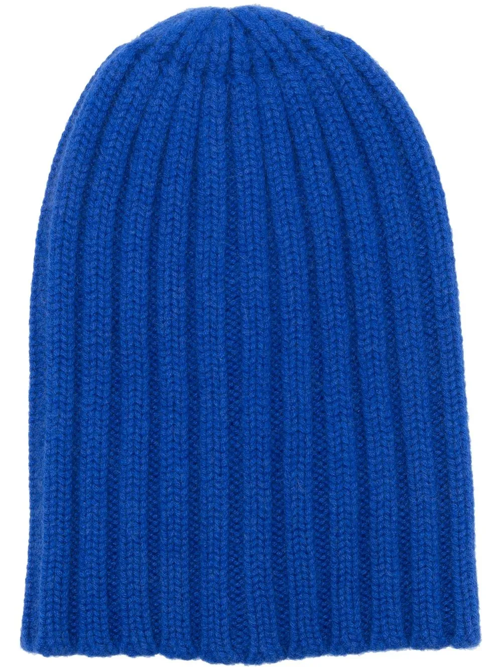 

Laneus ribbed-knit cashmere beanie - Blue