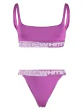 Off-White logo tape bikini - Pink