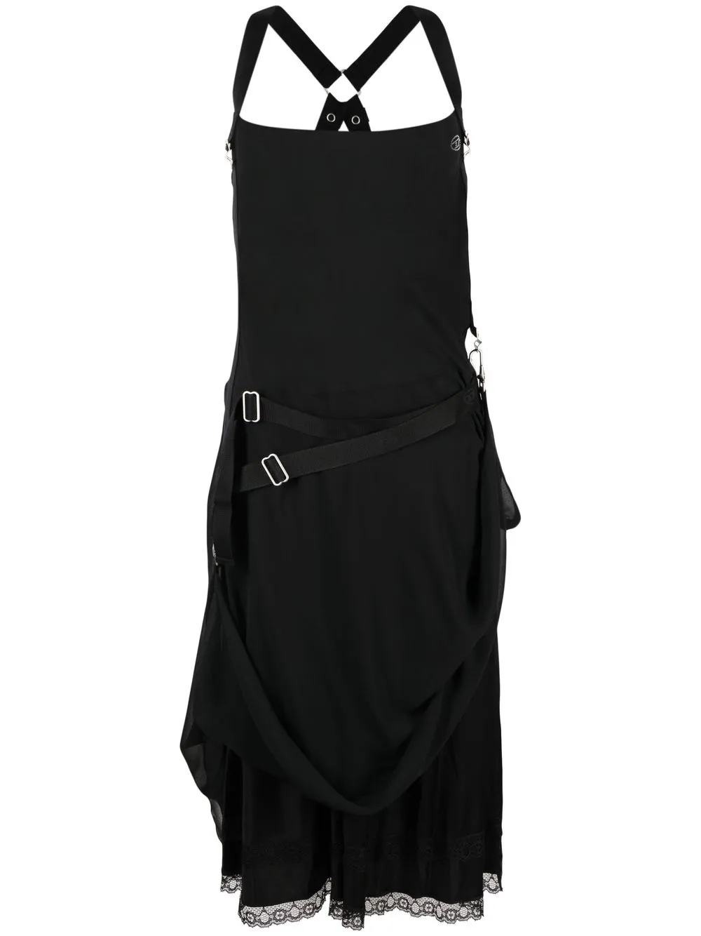 

Diesel D-Leilani belt-embellished dress - Black