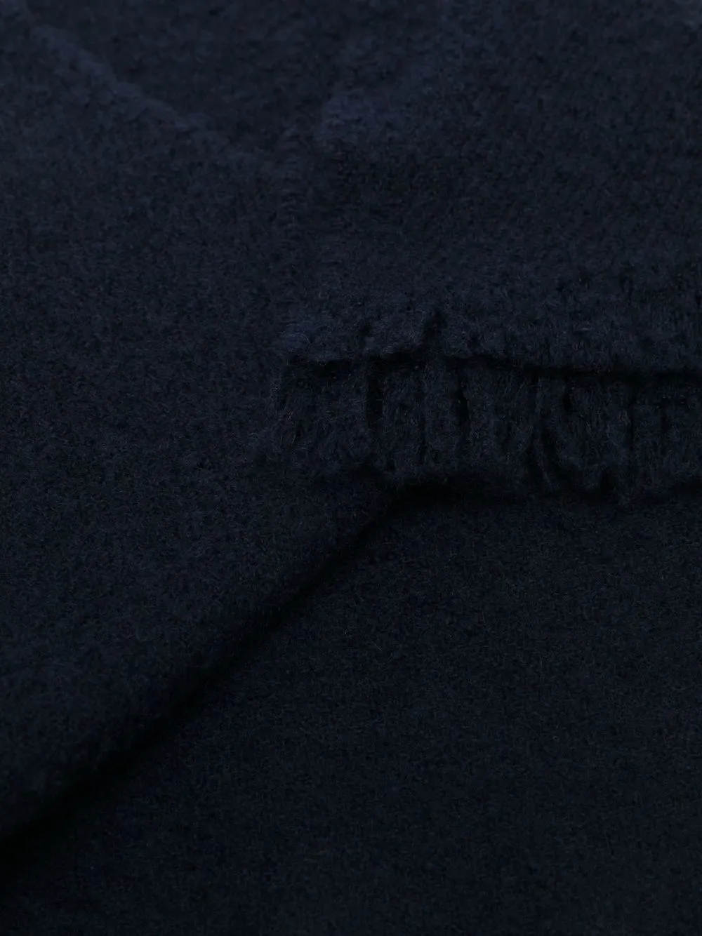 Destin Sjaal met franje - Blauw