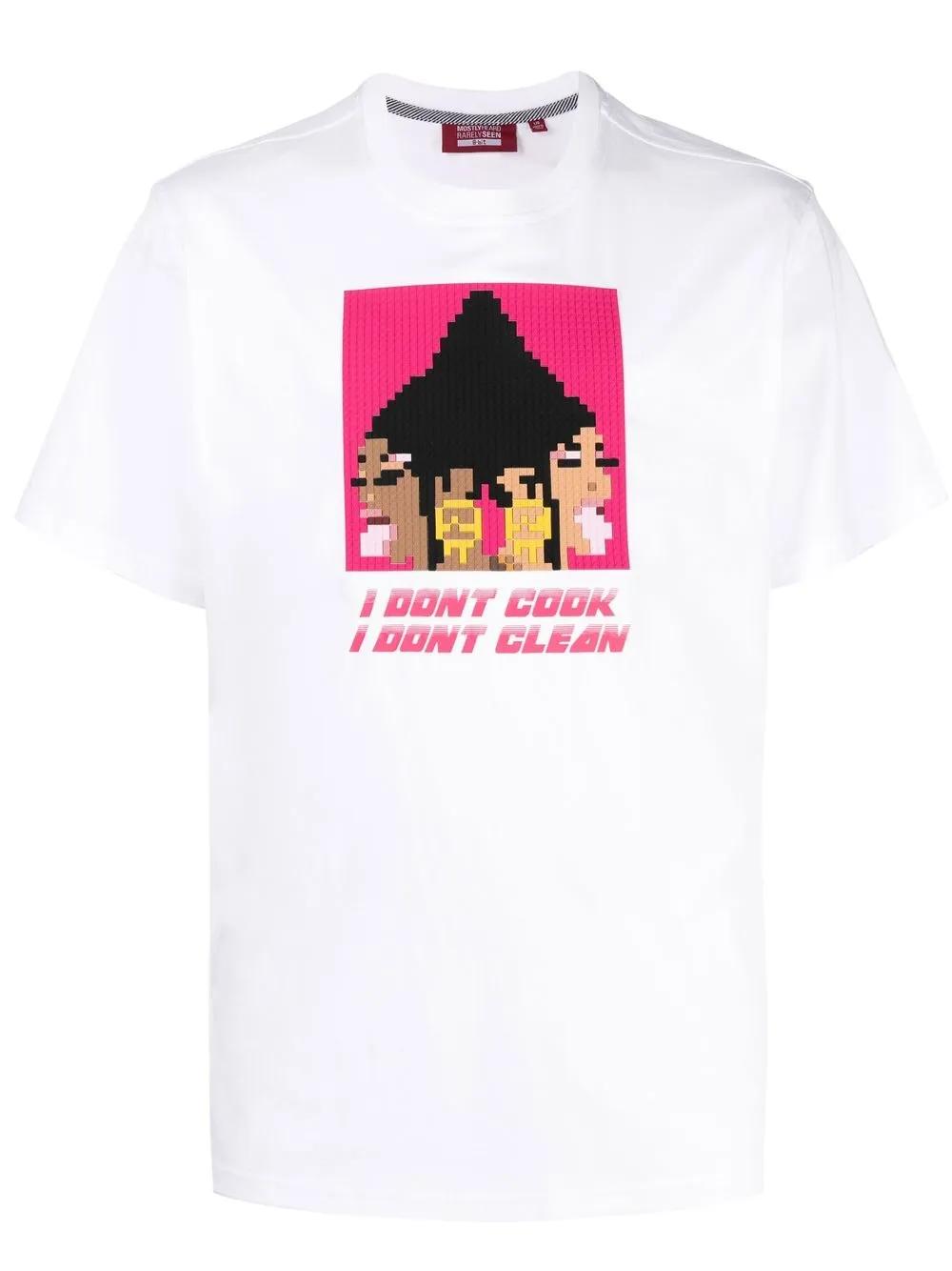 

Mostly Heard Rarely Seen 8-Bit Cook & Clean T-shirt - White