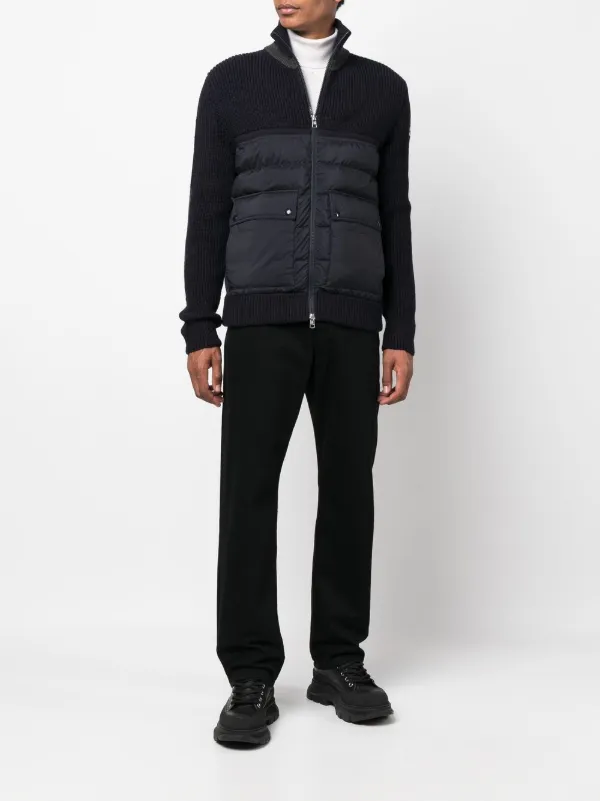 Moncler zip-up Padded Cardigan - Farfetch
