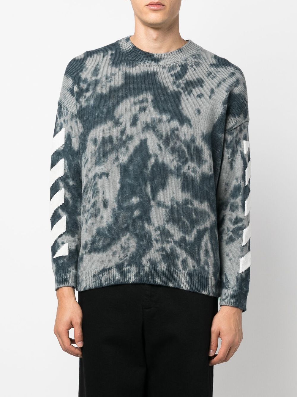 Off-White Diag tie-dye jumper Men