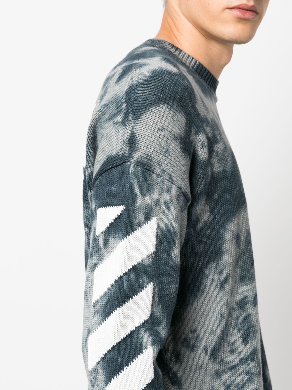 Off-White Diag tie-dye jumper Men