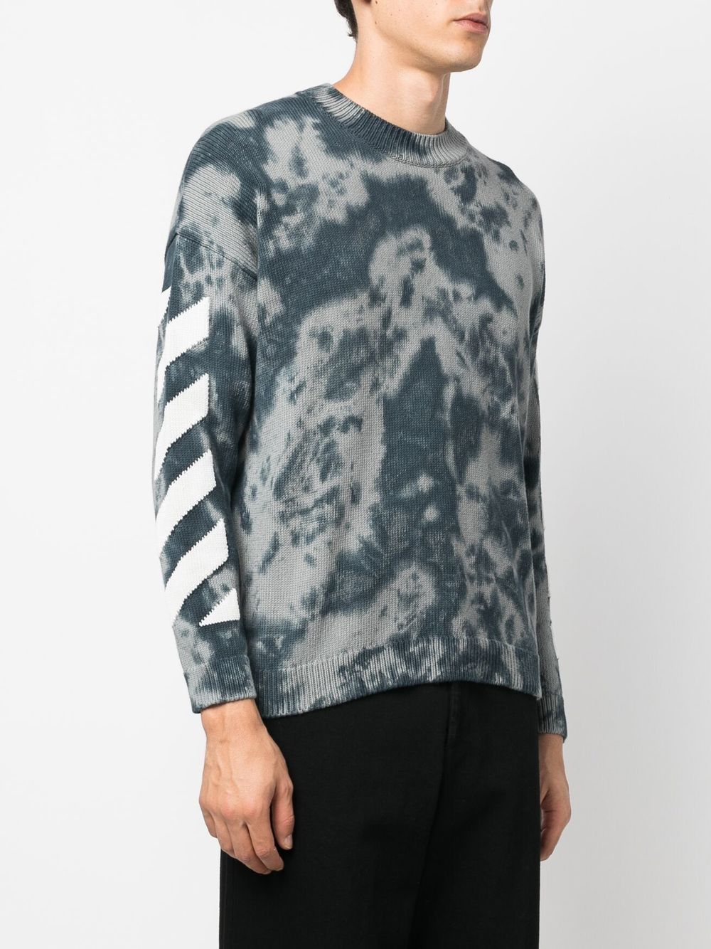 Off-White Diag tie-dye jumper Men