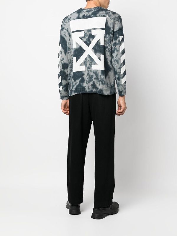 Off-White オフホワイト Diag タイダイ プルオーバー - Farfetch