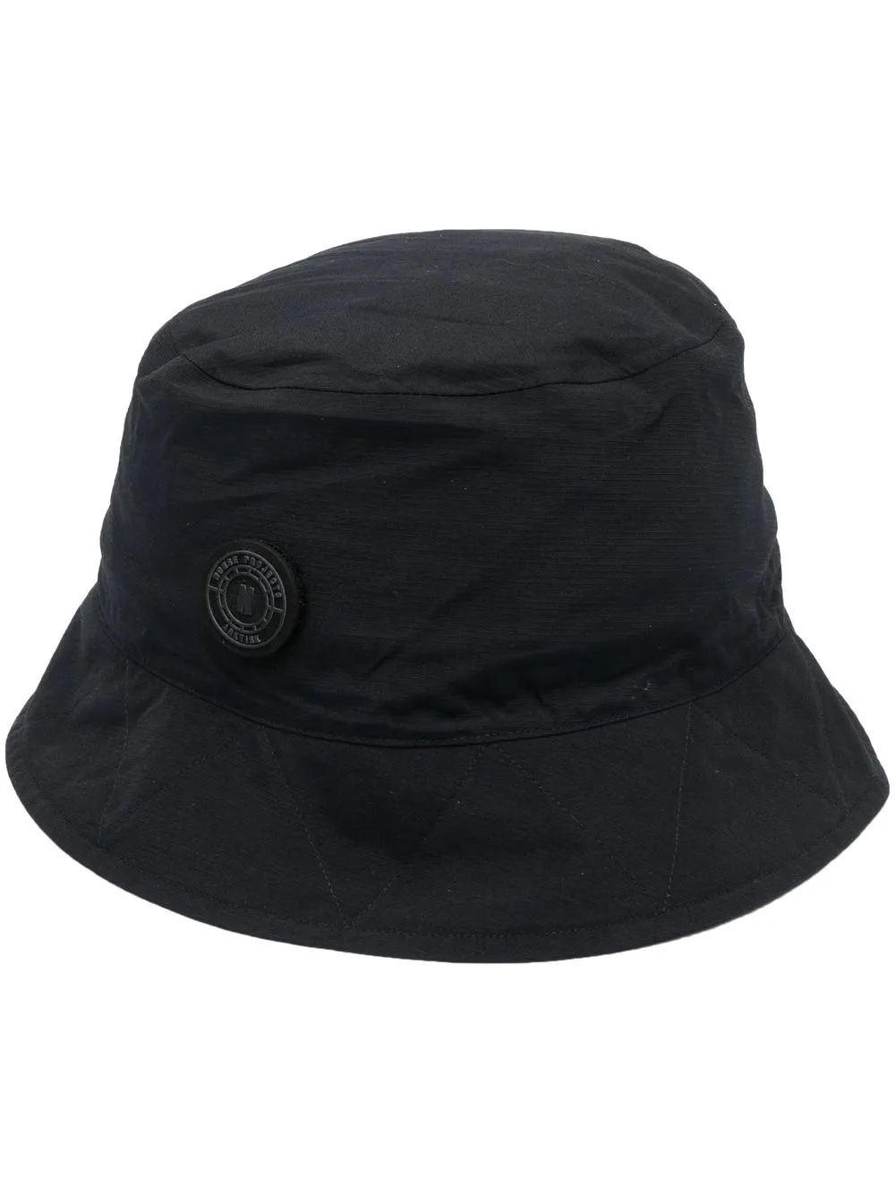 

Norse Projects gorro de pescador con placa del logo - Negro