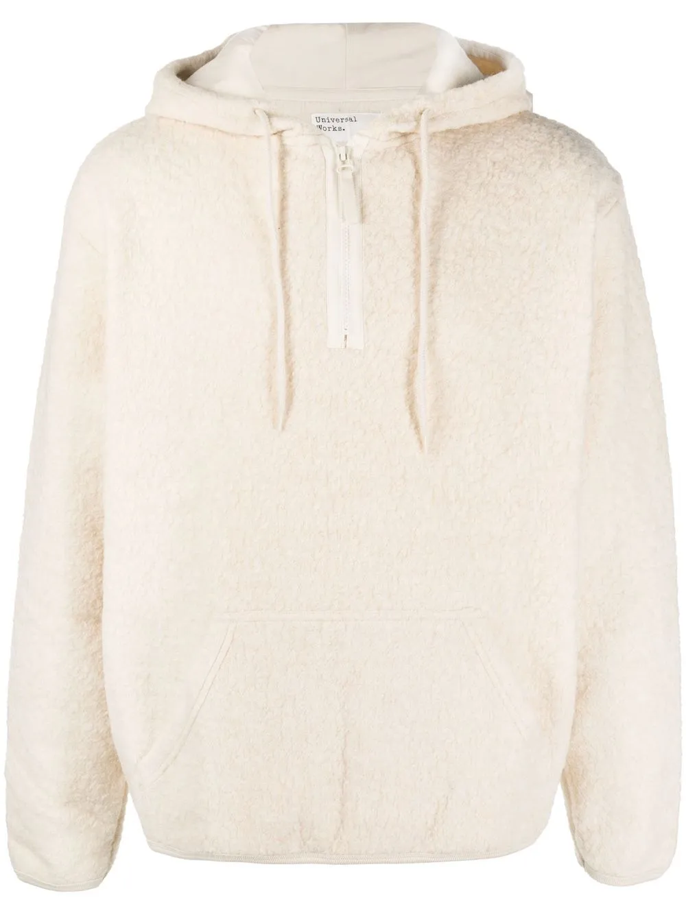 

Universal Works Tibet fleece hoodie - Neutrals