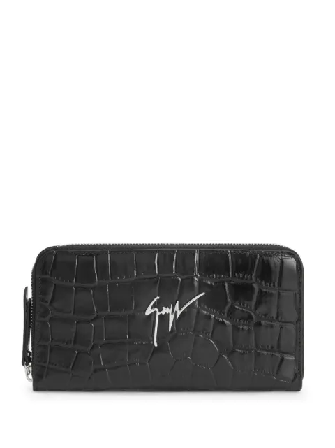 Giuseppe Zanotti Paula logo-print leather wallet