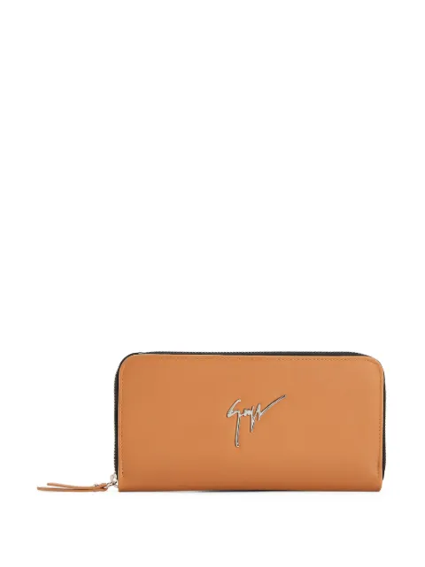 Giuseppe Zanotti Charlotte logo-plaque leather wallet