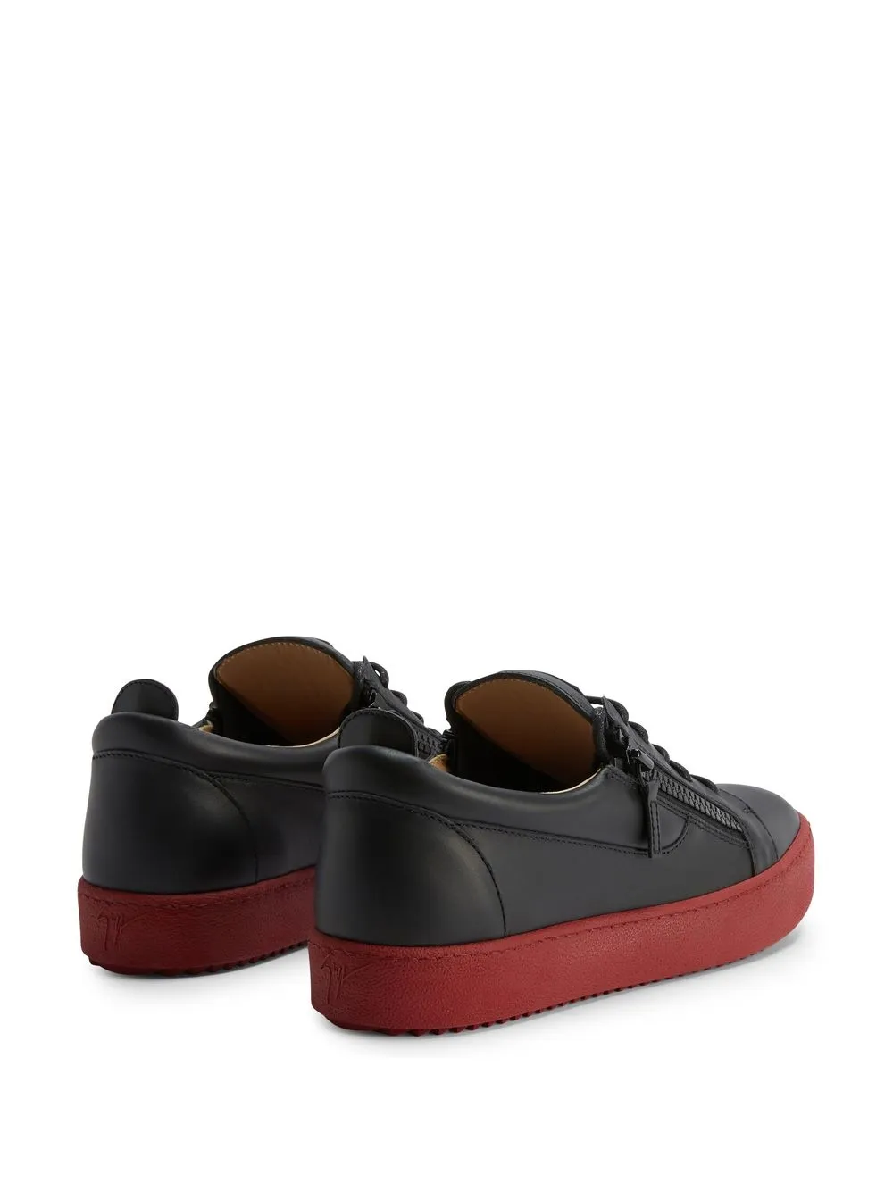 Giuseppe Zanotti Frankie ダブルジップ ローカットスニーカー