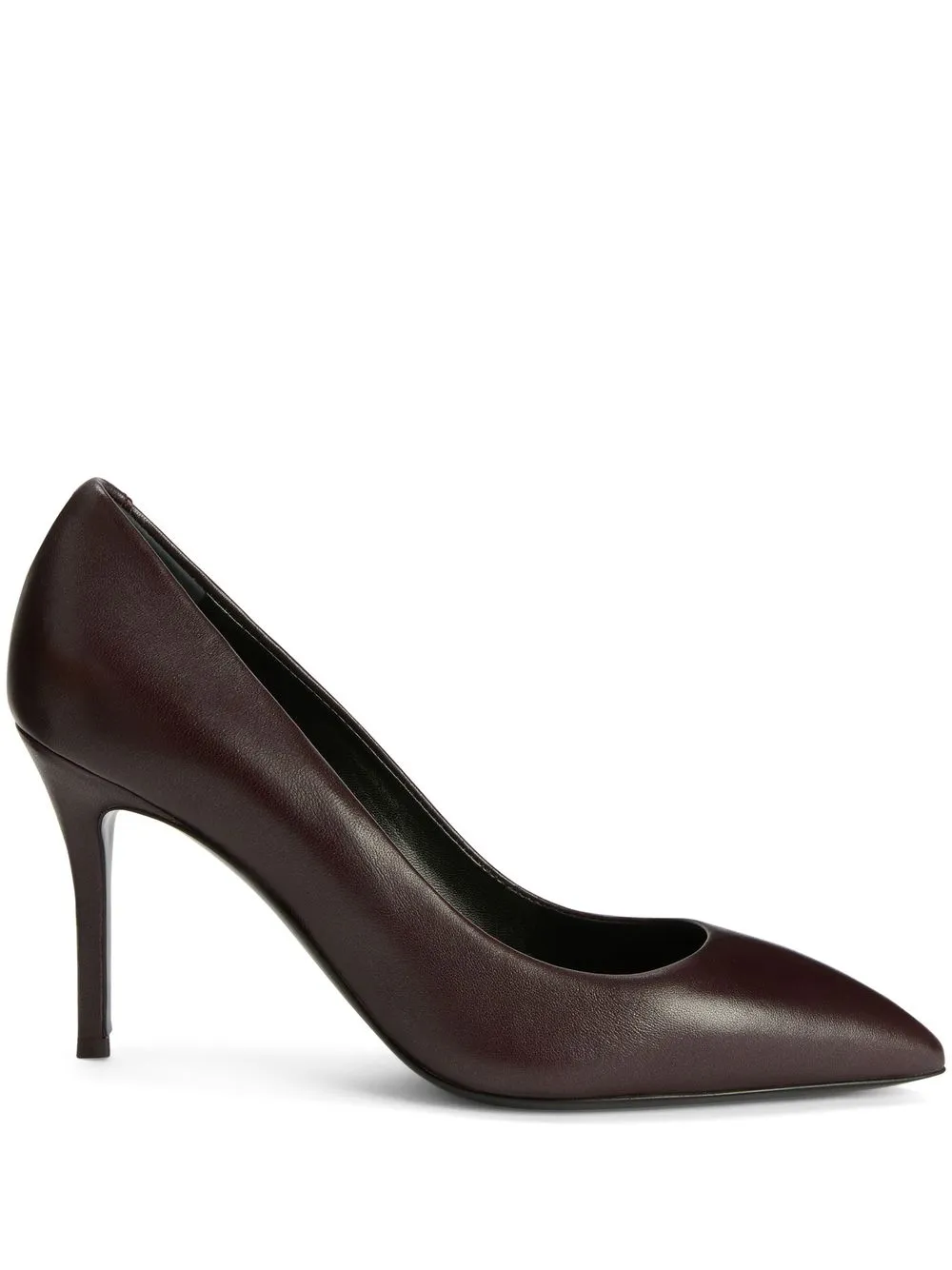 

Giuseppe Zanotti Lucrezia point-toe leather pumps - Purple