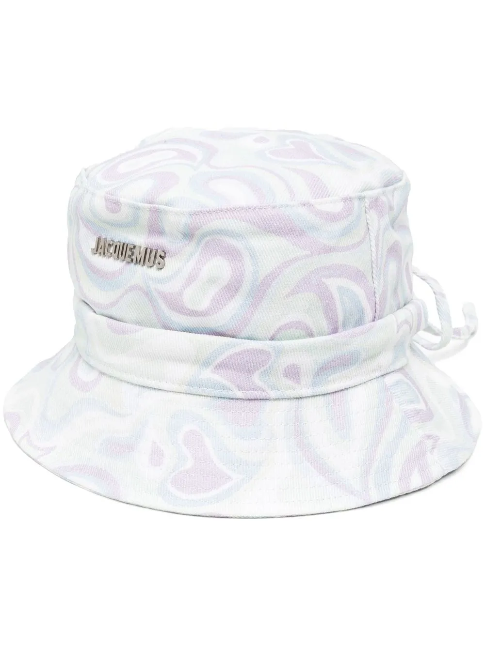 

Jacquemus Gadjo printed bucket hat - Blue