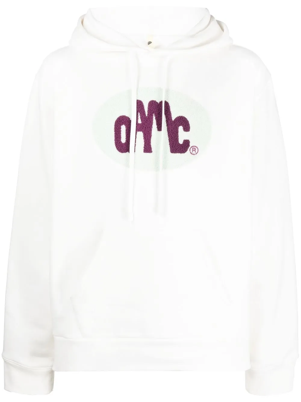 

OAMC hoodie con logo estampado - Blanco