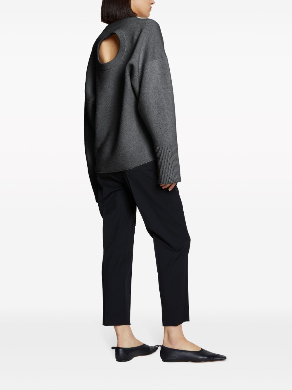 Proenza Schouler Eco Cashmere Oversized Sweater Farfetch