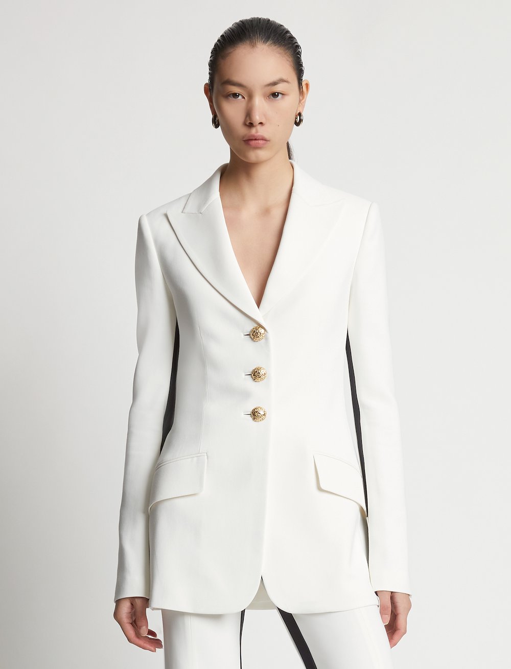 Viscose Suiting Tuxedo Jacket