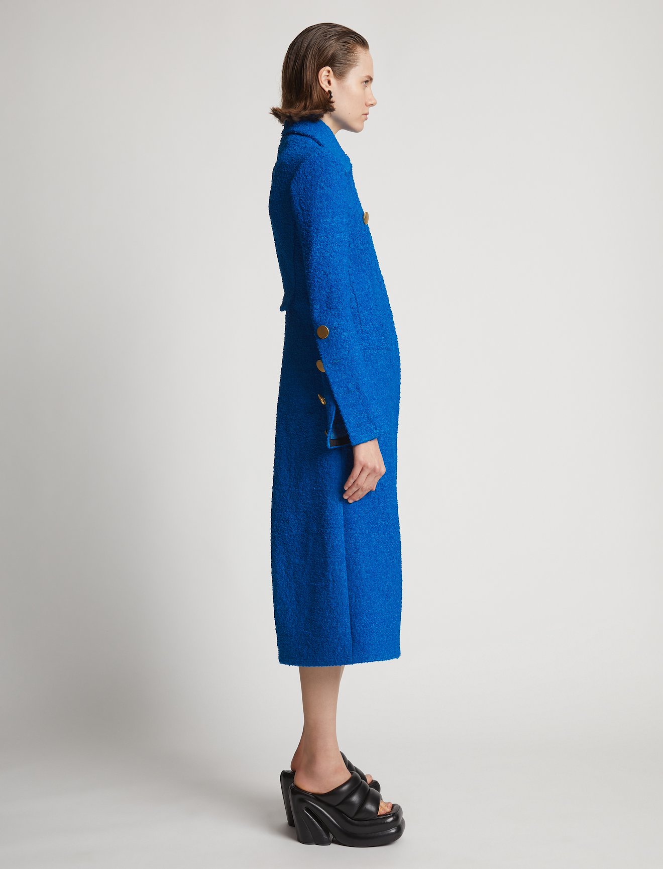 Boucle Tweed Coat #1
