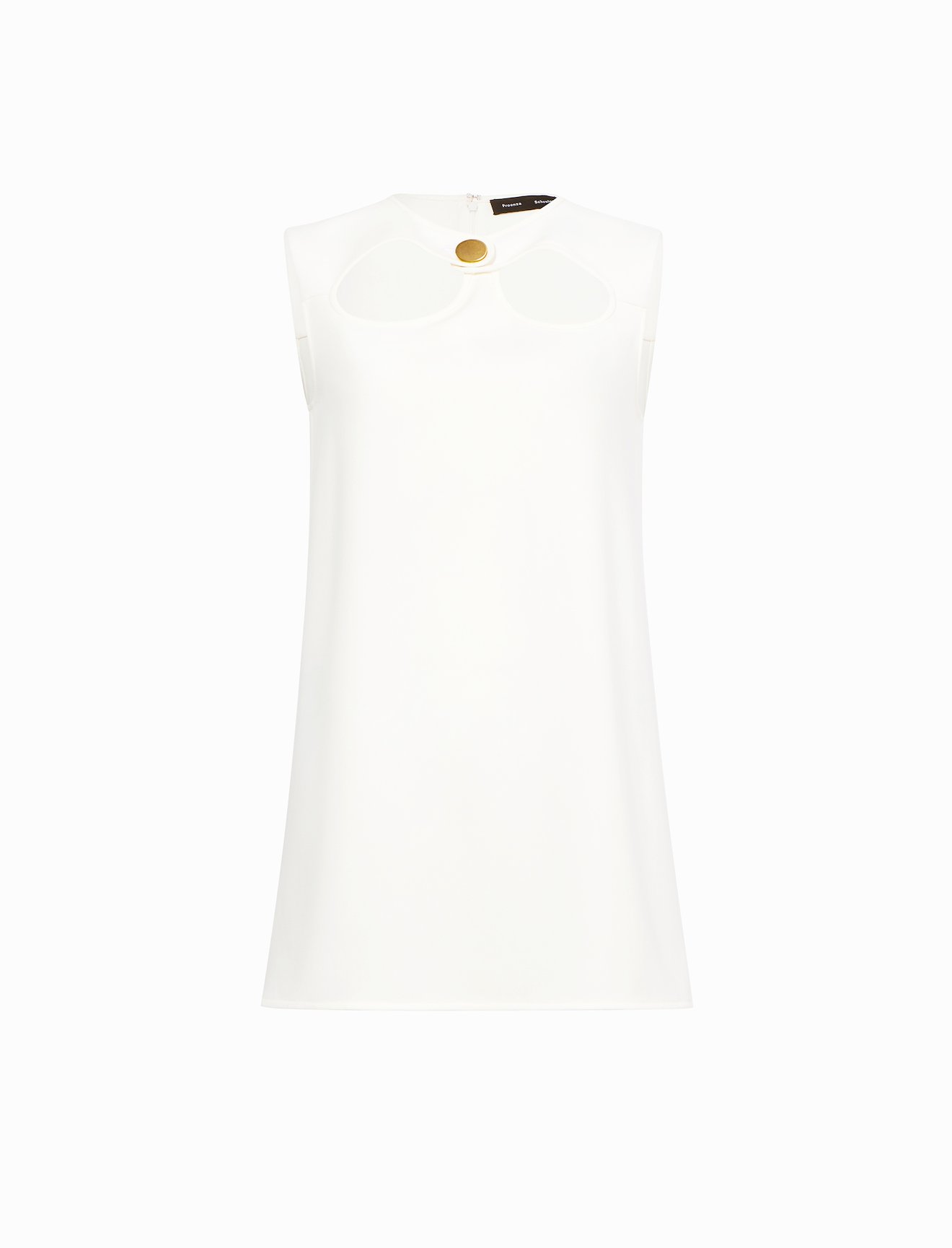 Matte Viscose Crepe Cut Out Top #5