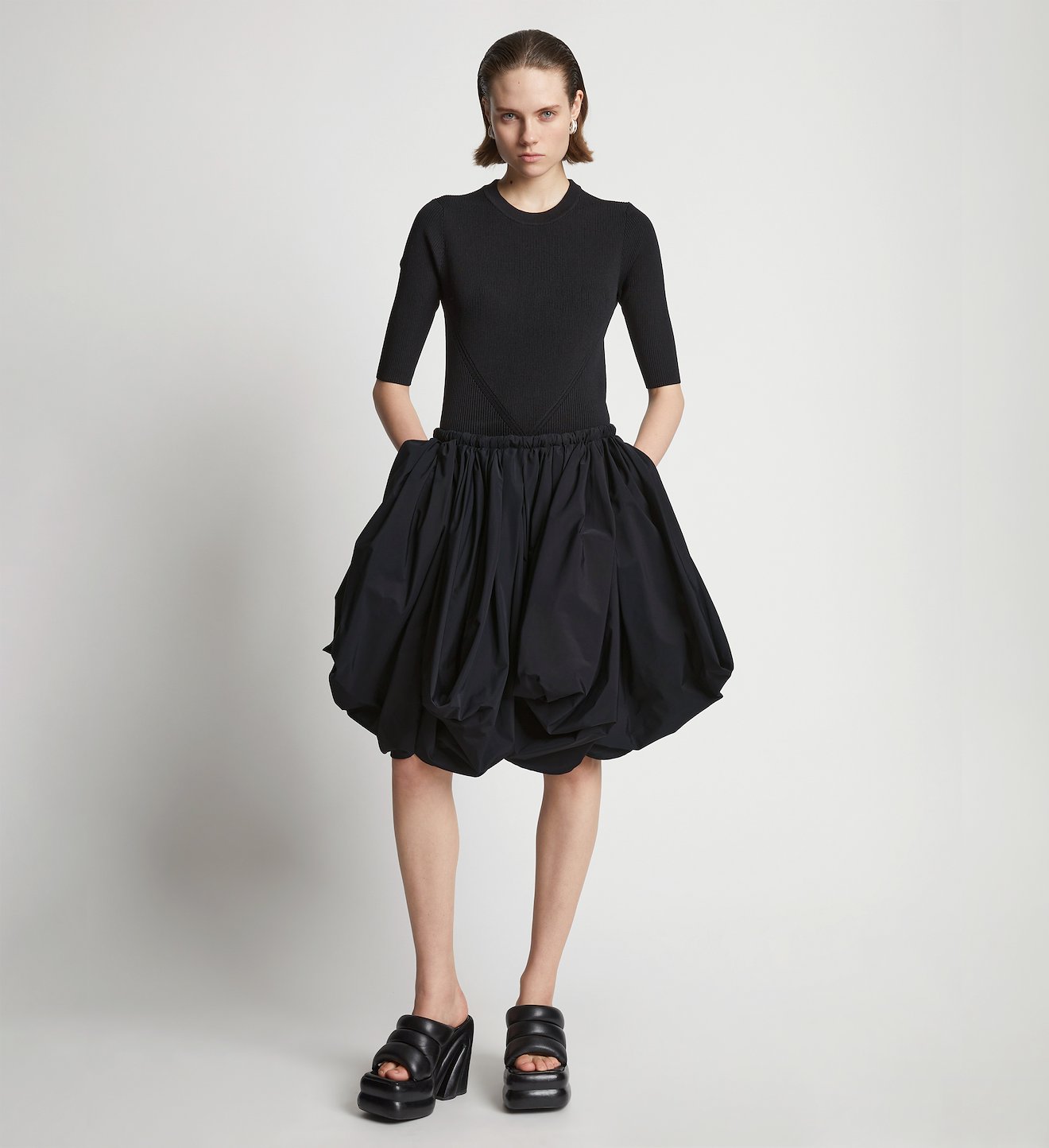 Technical Nylon Skirt