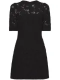 Proenza Schouler floral lace dress - Black