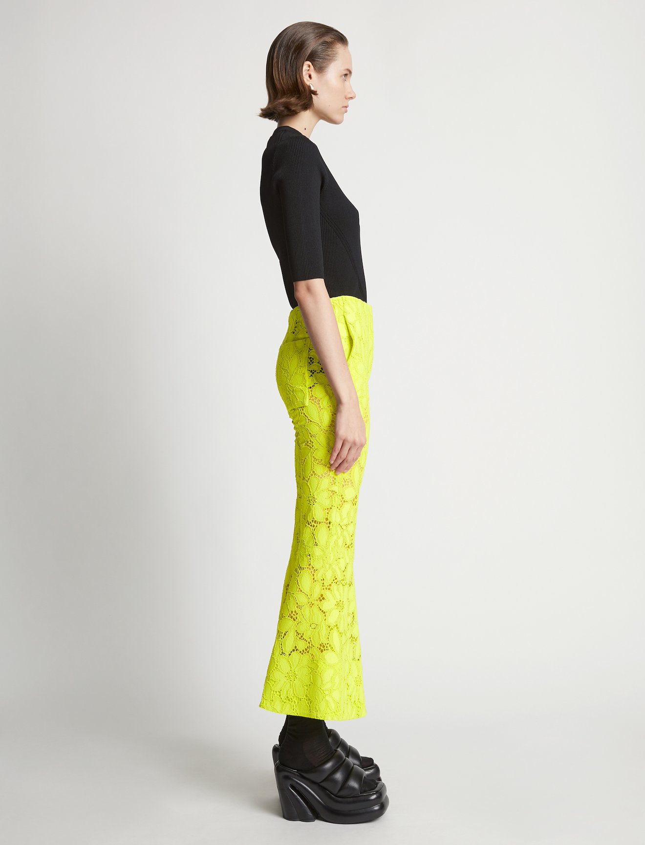Lace Flared Pants #1