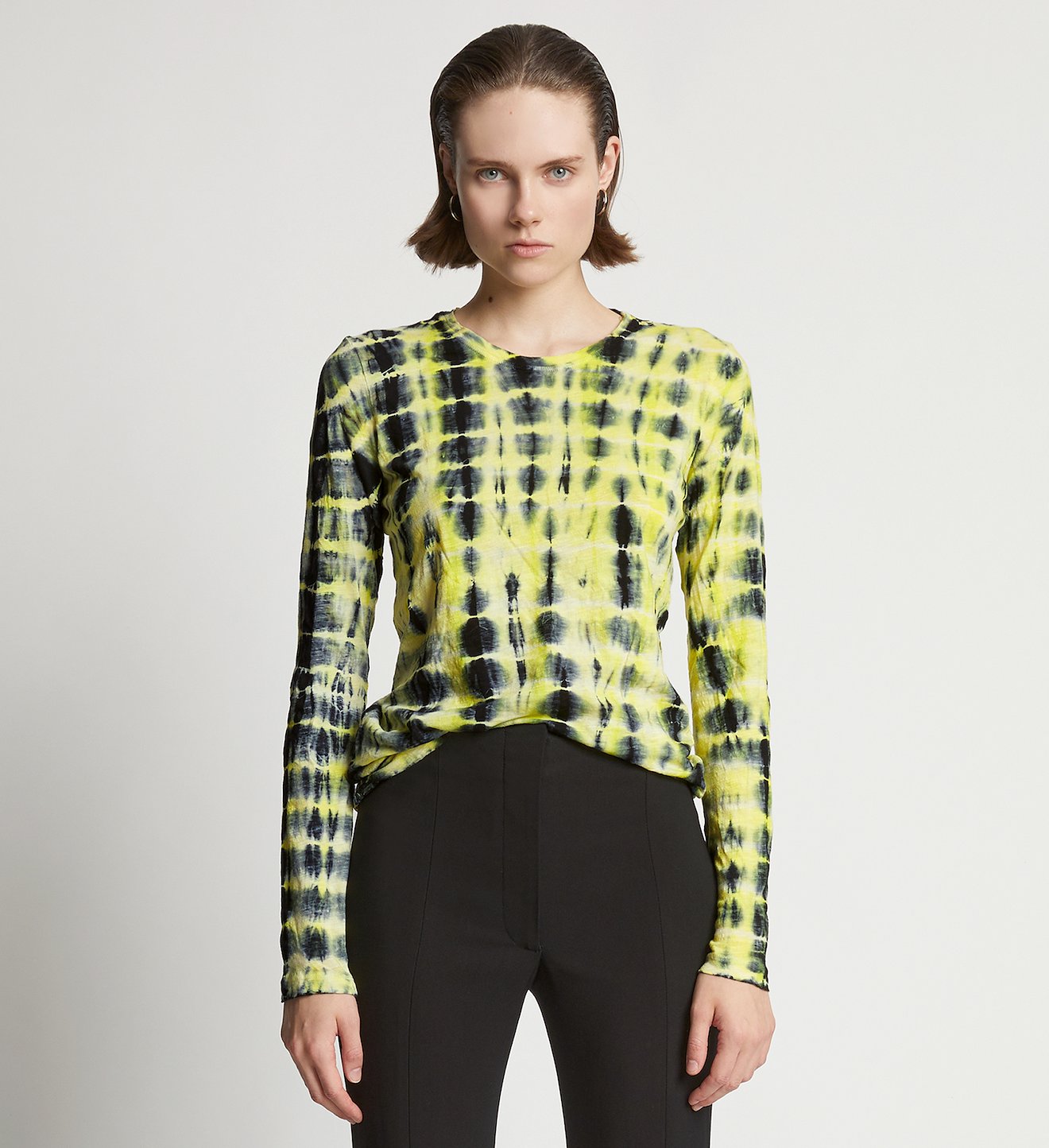 Manners Snor klaver Tie Dye T-Shirt in yellow | Proenza Schouler