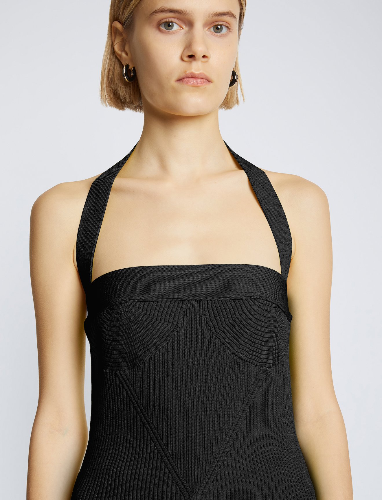 Viscose Knit Halter Top #4