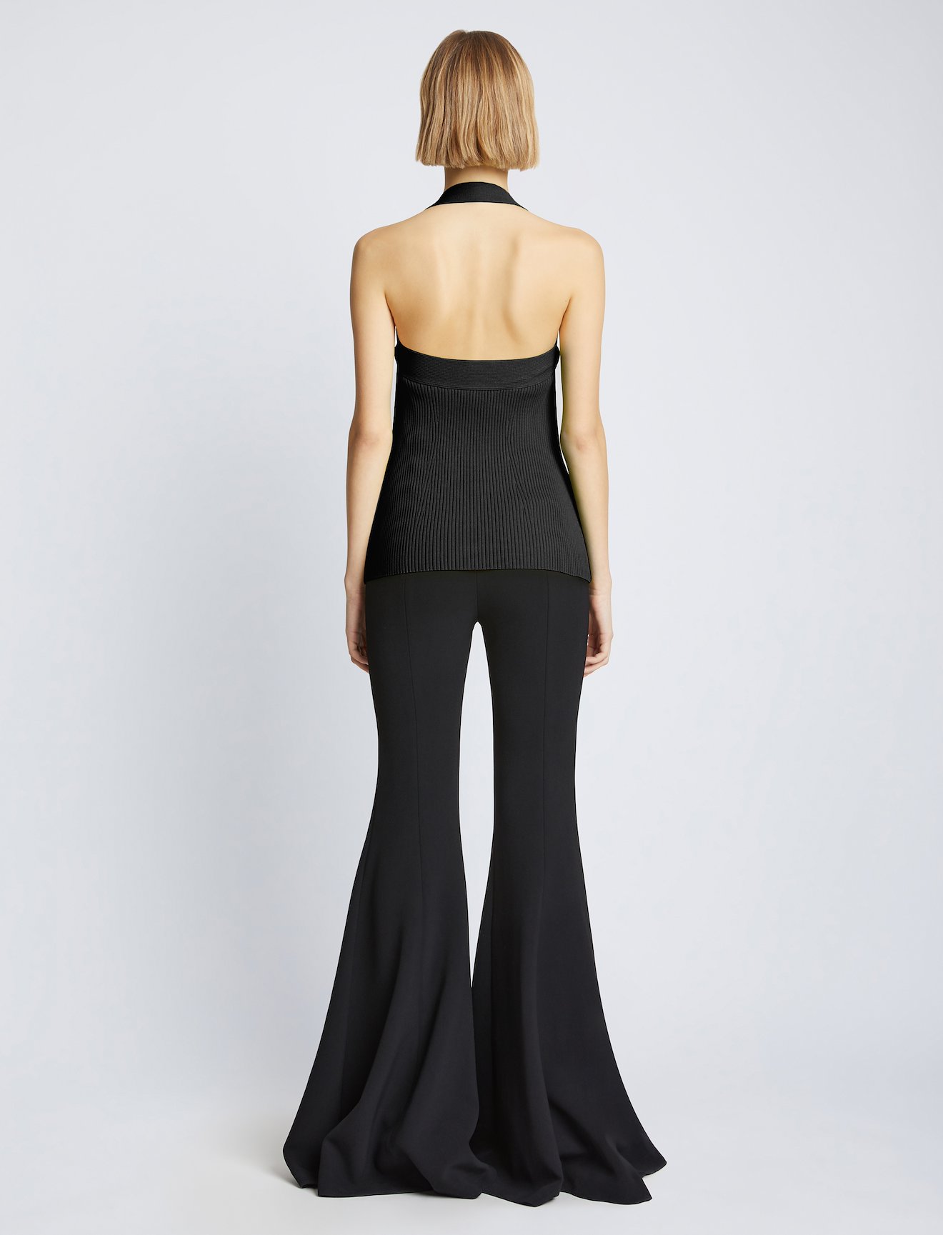 Viscose Knit Halter Top #3