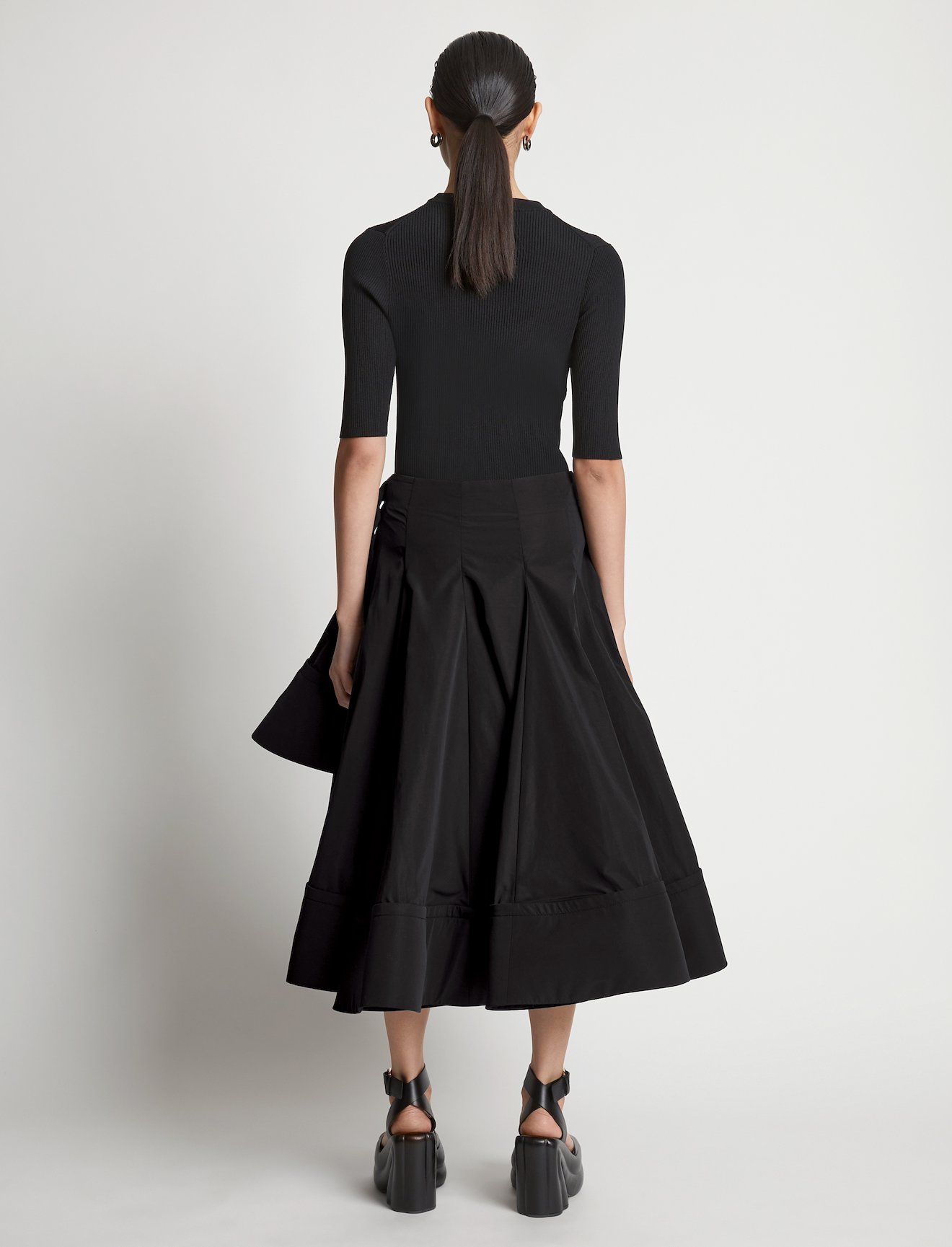 Technical Nylon Wrap Skirt #2