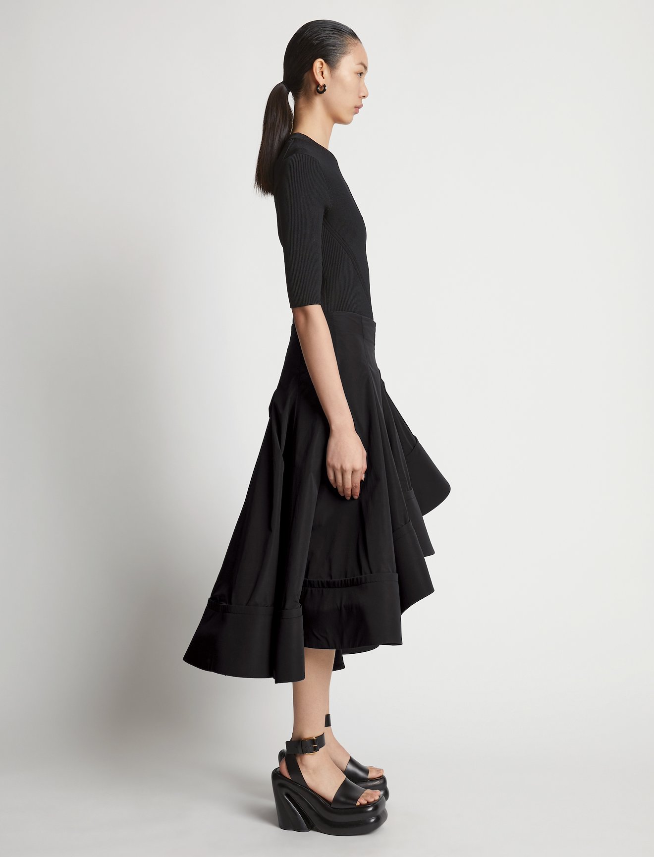Technical Nylon Wrap Skirt #1