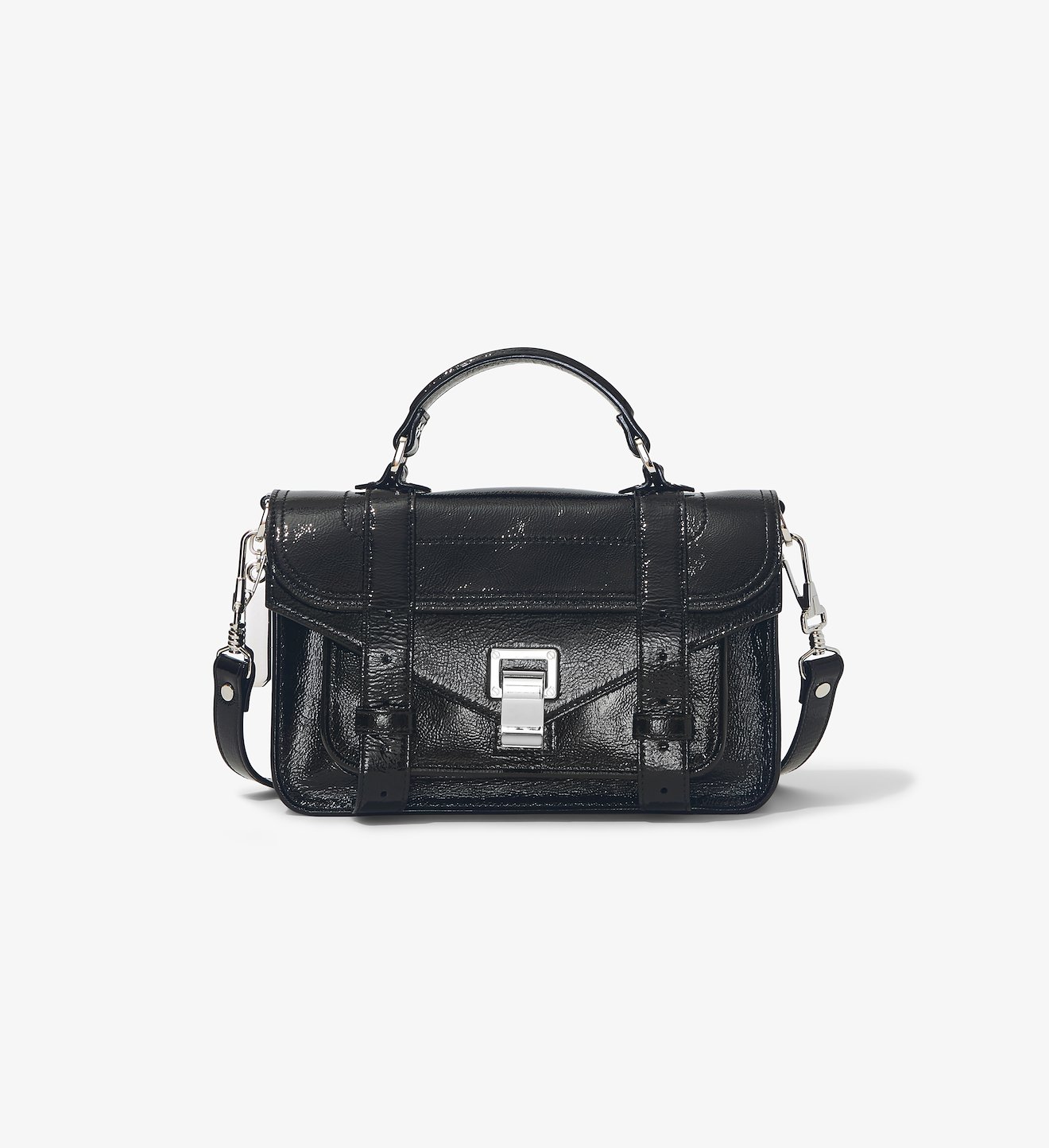 Crinkled Patent PS1 Tiny Bag