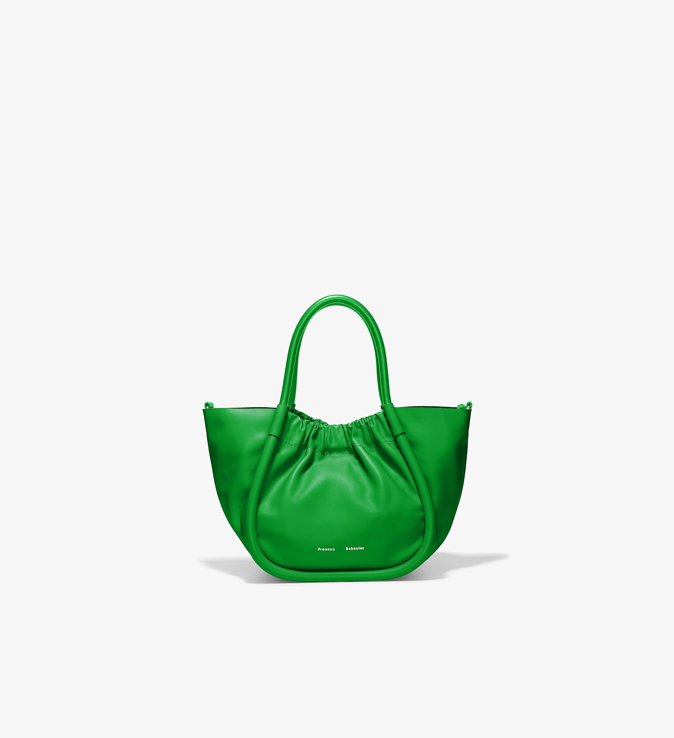 Small Ruched Crossbody Tote