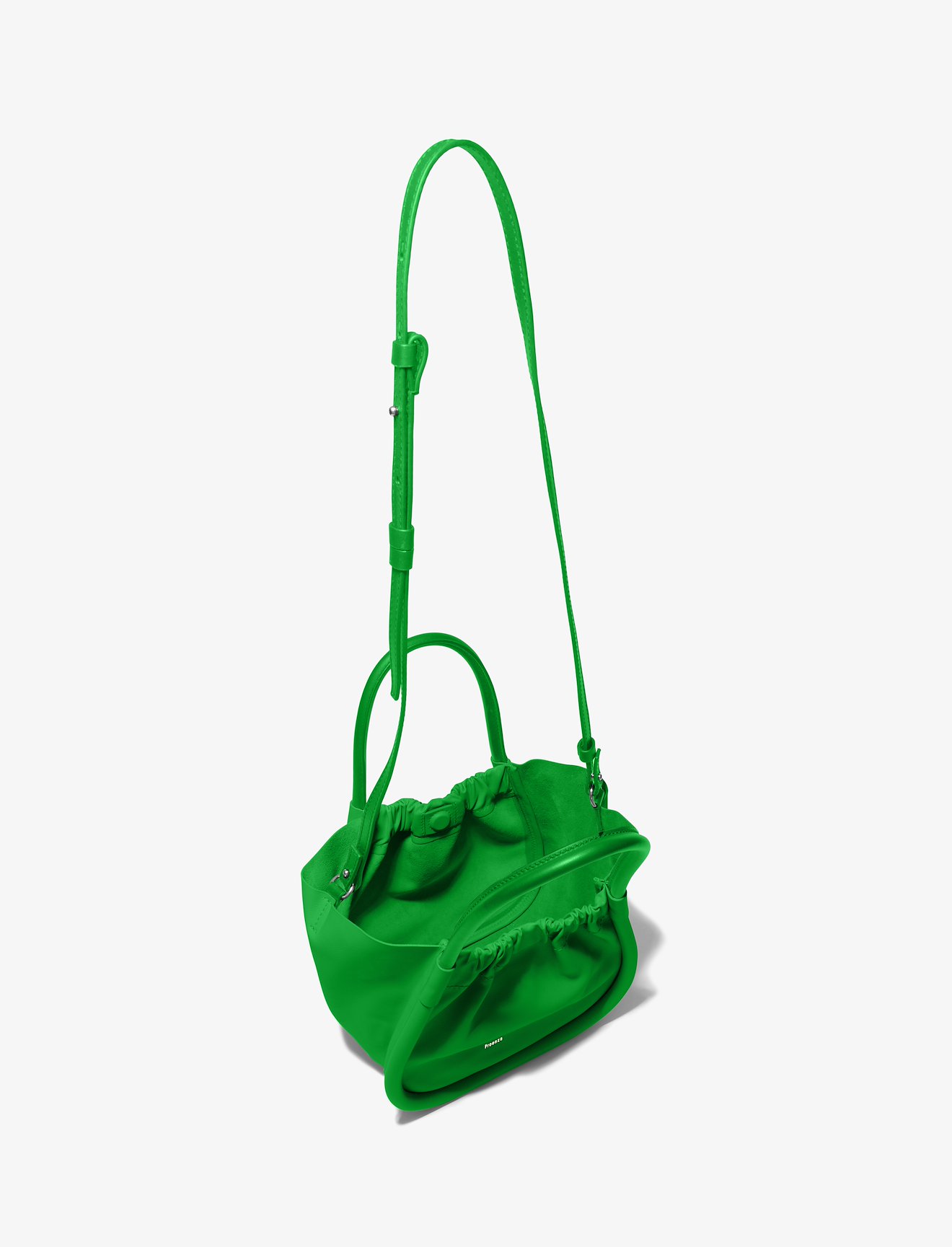 Small Ruched Crossbody Tote #4