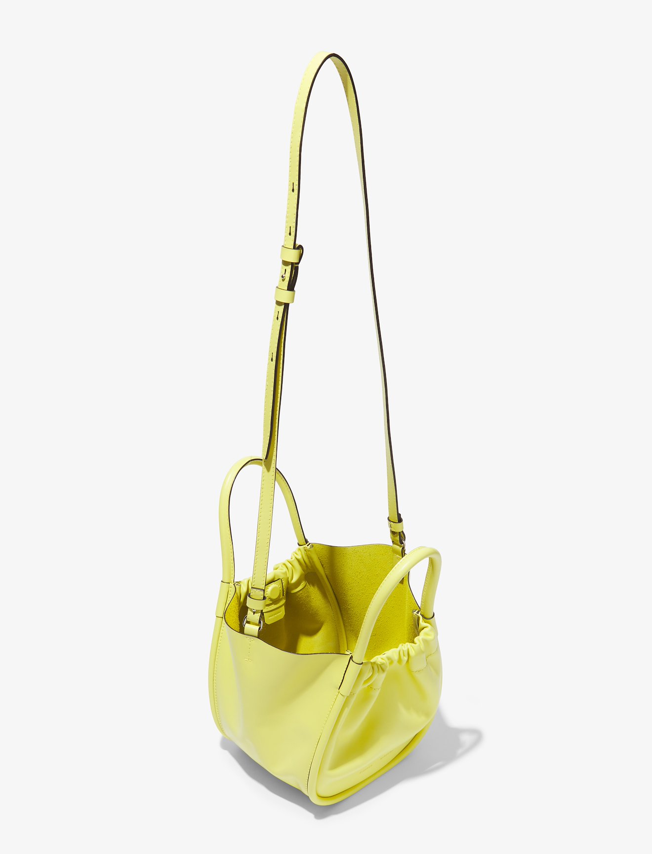 Small Ruched Crossbody Tote #4