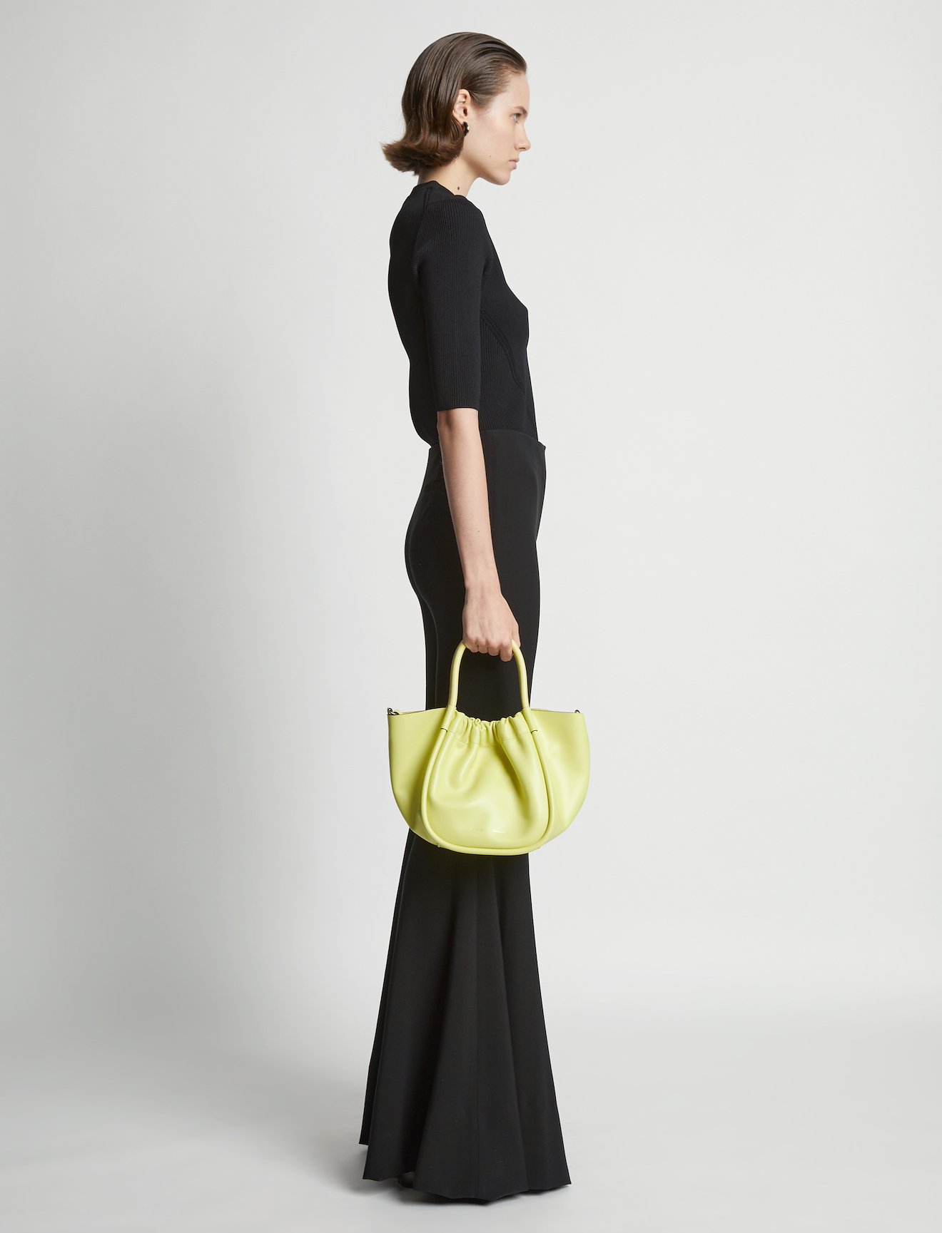 Small Ruched Crossbody Tote #5