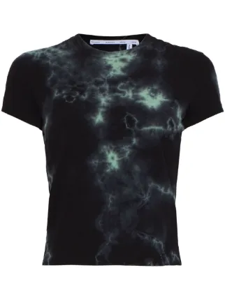 proenza schouler white label tie dye cotton t shirt