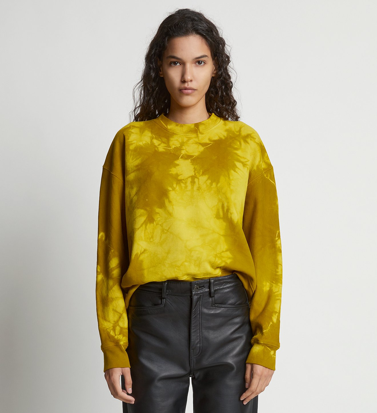 Tie Dye Sweatshirt yellow | Proenza Schouler