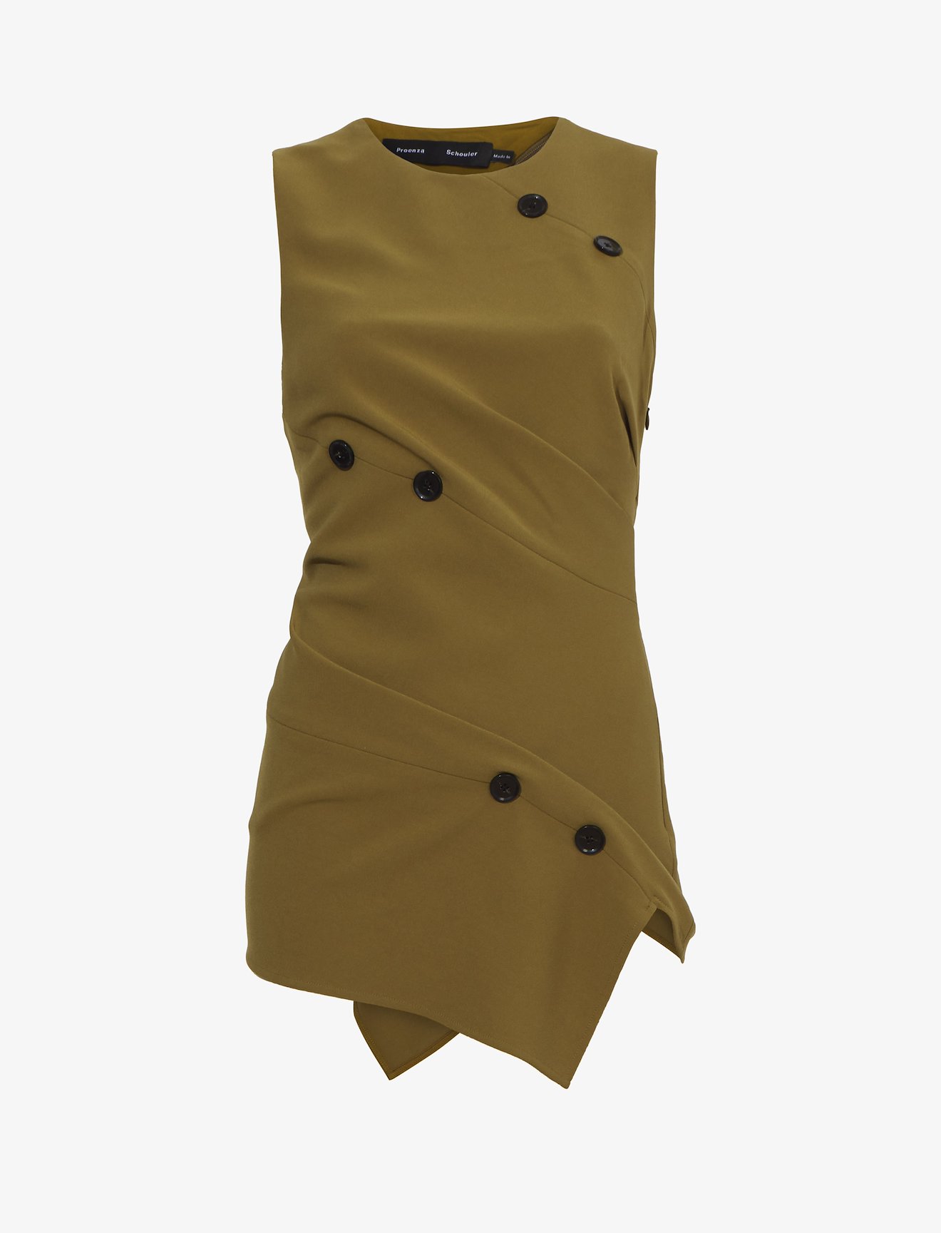 Matte Viscose Crepe Spiral Top #5