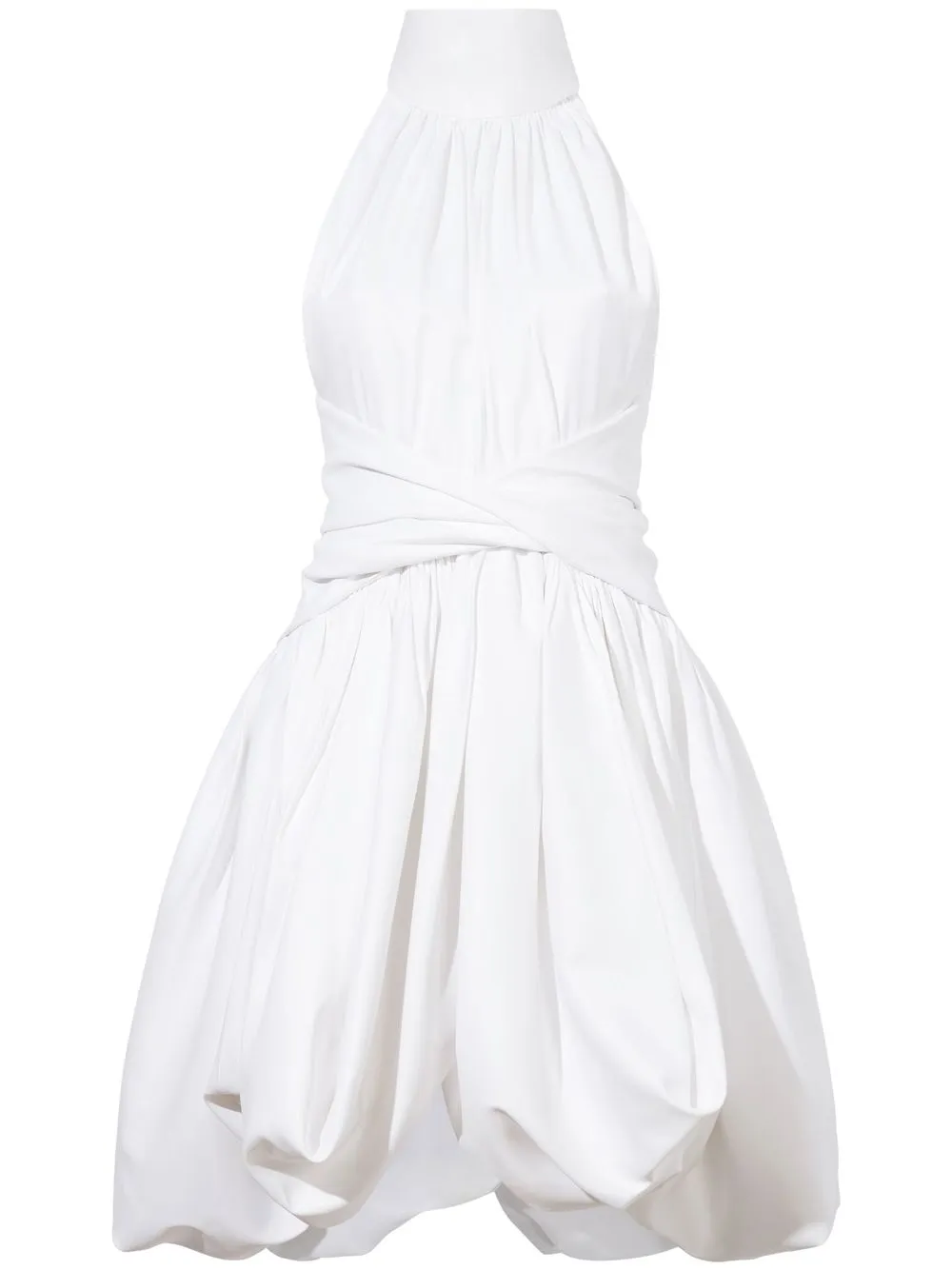 

Proenza Schouler halterneck puffball mini dress - White